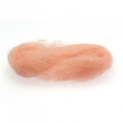 gekaarde wol 25 gram zalmroze