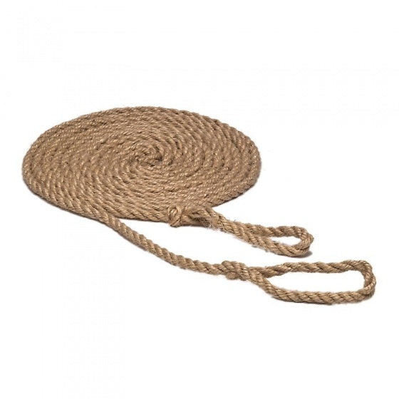 schommeltouw met lussen 5 m blank touw