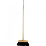 zachte bezem 80 cm blank hout