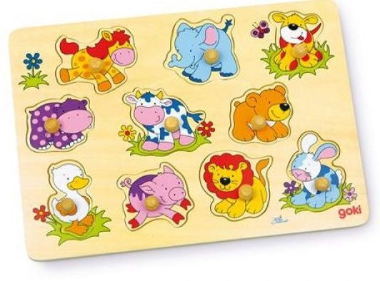 10-Delige Puzzel Dierenbabies