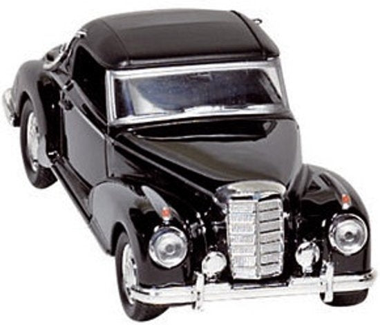 auto Mercedes-Benz 300 S (1955) zwart met dak