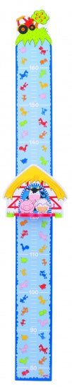 Houten Groeimeter Boerderij 100cm
