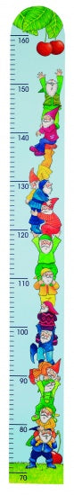 Houten Groeimeter: Dwergen 98