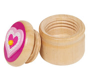 Houten Melktanddoosje Hart