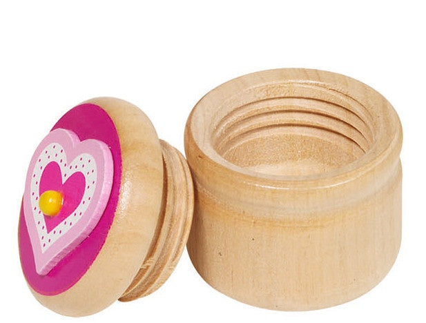 Houten Melktanddoosje Hart