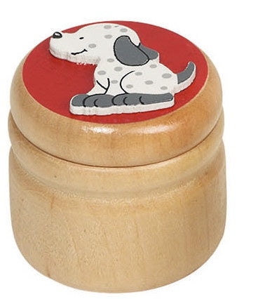 Houten Melktanddoosje Hond