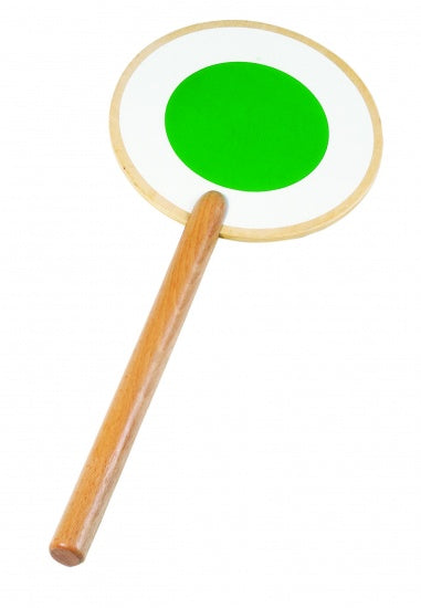 Houten Signaalbord Conducteur 16 X 38