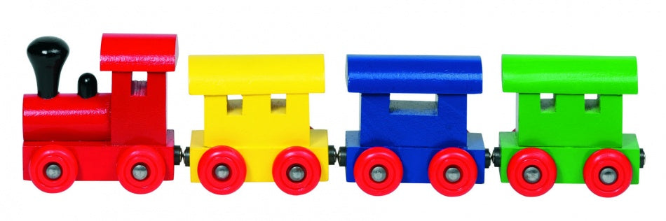 Houten Trein Helsinki Met Magneetkoppeling