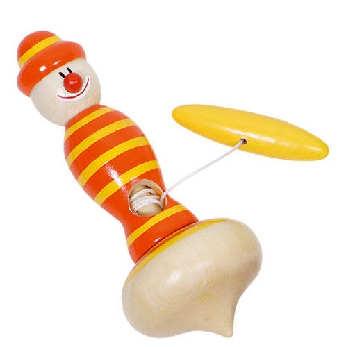 Houten Trektol: Man Oranje 11