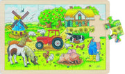 legpuzzel Boerderij junior hout 24 stukjes