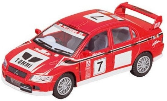 Metalen Auto: Straatracer Rood
