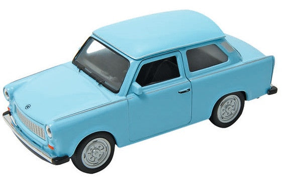 Metalen Auto: Trabant 601 Blauw
