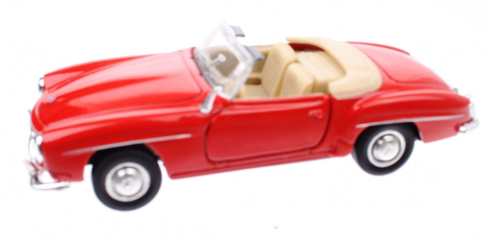 Metalen Mercedes-Benz 190 SL (1955): Rood