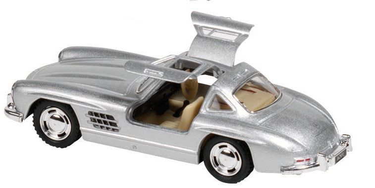 Metalen Mercedes-Benz 300 SL Coupé (1954): Grijs