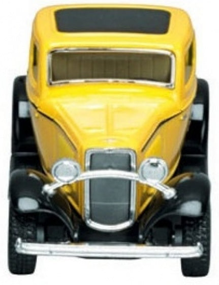 Metalen Oldtimer Collectie: Ford Geel 12 cm