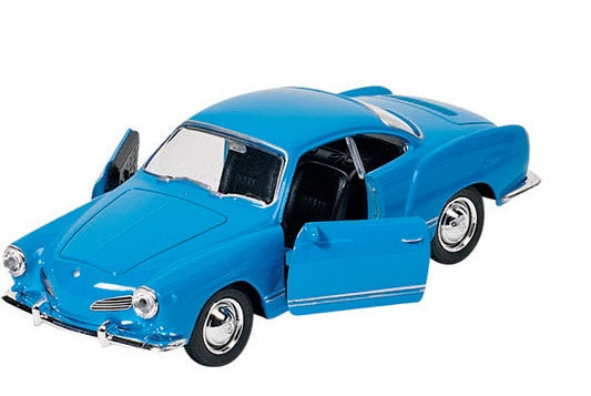 metalen Volkswagen Karmann Ghia Coupe 1957 blauw