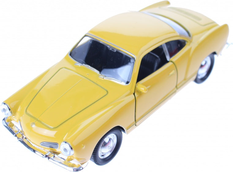 metalen Volkswagen Karmann Ghia Coupe 1957 geel