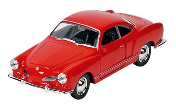 metalen Volkswagen Karmann Ghia Coupe 1957 rood