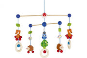 mobiel Bosdieren hout junior 30 x 22 cm