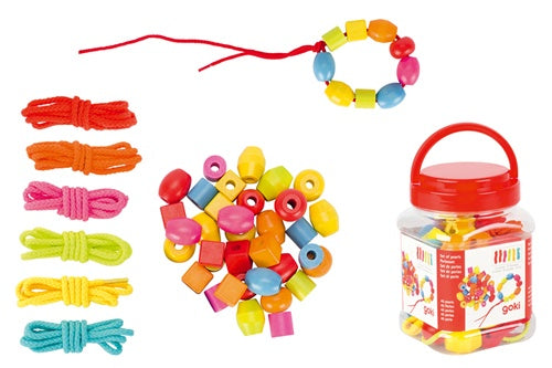 houten kralen armbanden maken 45-delig