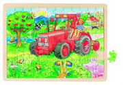 Puzzel: Op De Tractor 96-Delig