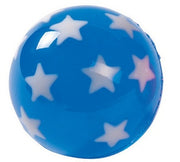 Stuiterbal Sterren: 45 mm Blauw