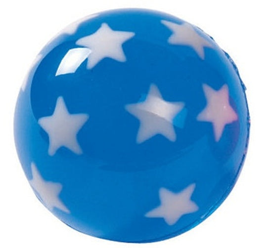 Stuiterbal Sterren: 45 mm Blauw