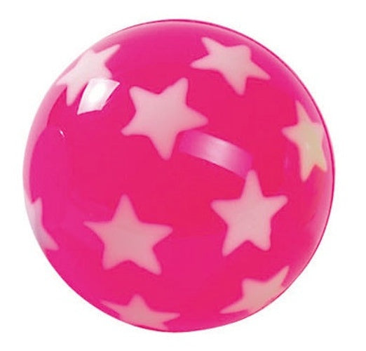 Stuiterbal Sterren: 45 mm Roze