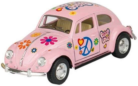 Volkswagen Classic Beetle (1967) 13 cm roze