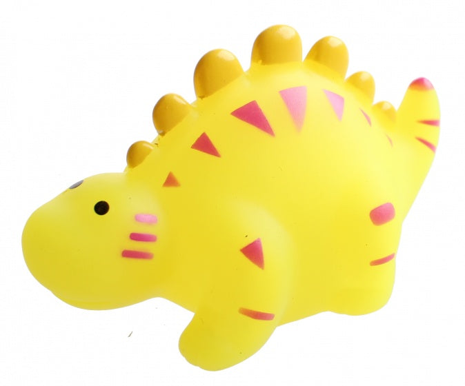 waterpistool Waterworld dinosaurus 9 cm geel/roze