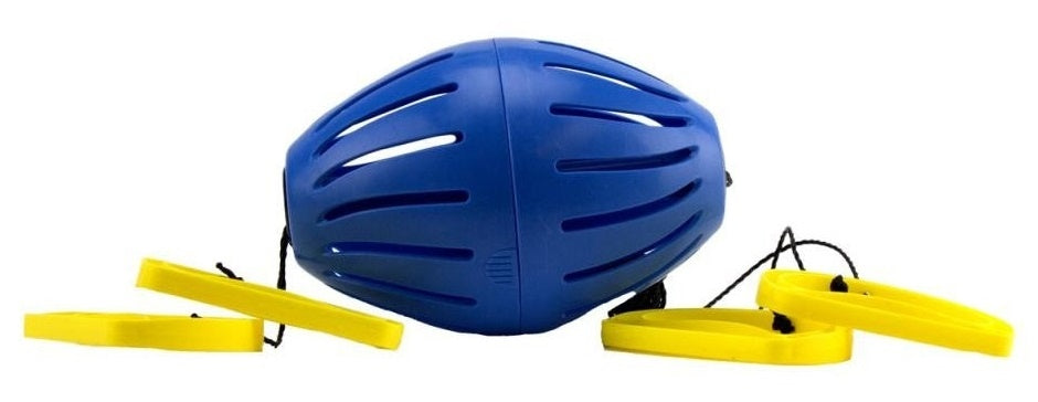 trekbalspel Zoomball Hydro geel/blauw