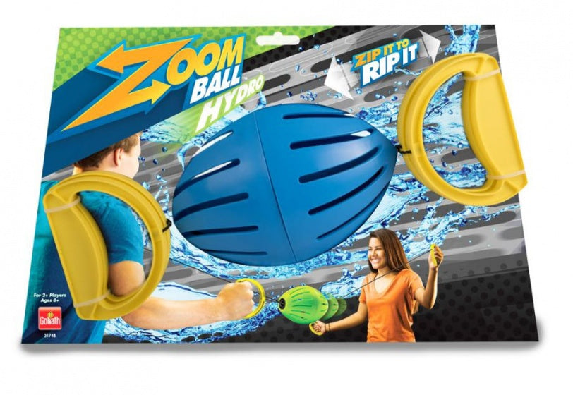 trekbalspel Zoomball Hydro geel/blauw