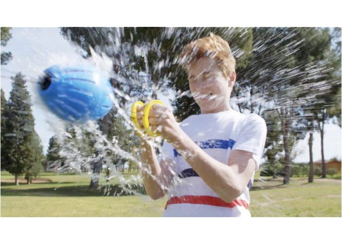 trekbalspel Zoomball Hydro geel/blauw