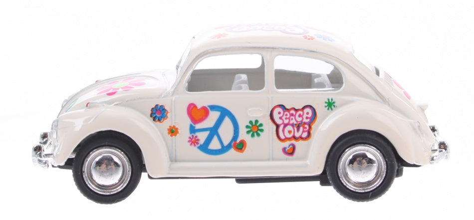 Volkswagen Classical Beetle (1967) bloemen wit 6
