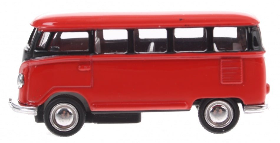 Volkswagen Classical bus (1962) rood 6