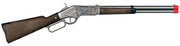 Speelgoed geweer cowboy 8 schots klein zilver