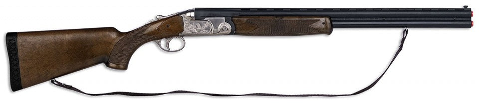 Speelgoed shotgun dubbelloops boven zwart