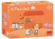 Carla's boerderij 6 puzzels 2 stukjes