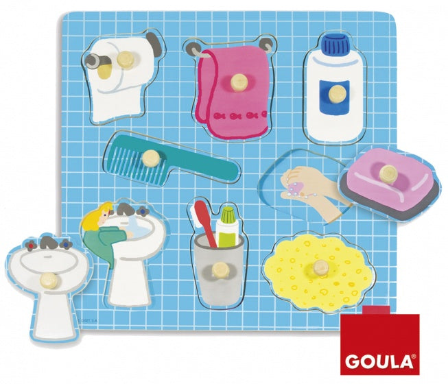 vormenpuzzel Badderen junior hout 8 stukjes