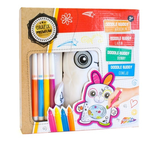 kleur je eigen Doodle Buddy 5-delig