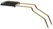 beugel fietszitje 68-22 cm staal/kunststof zilver/zwart