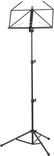muziekstandaard KB380F 55/125 cm zwart