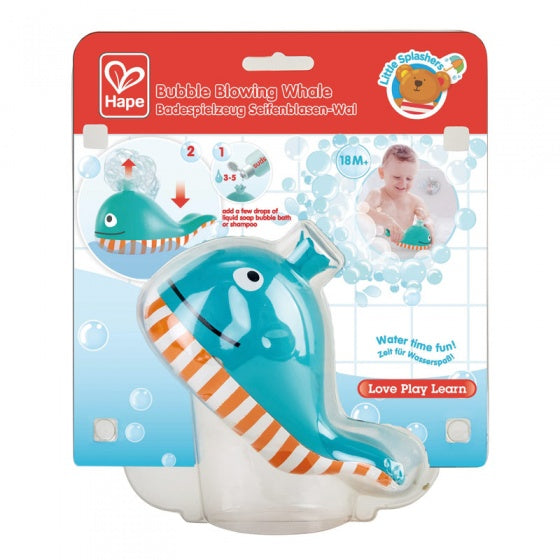 badspeelgoed bellenblazende walvis 15 cm