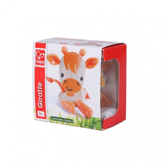bamboe giraffe oranje