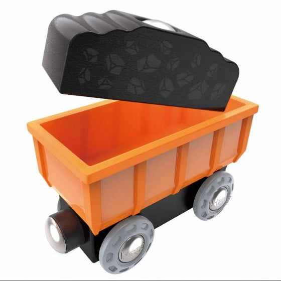 diesel goederentrein 5-delig groen/oranje/zwart