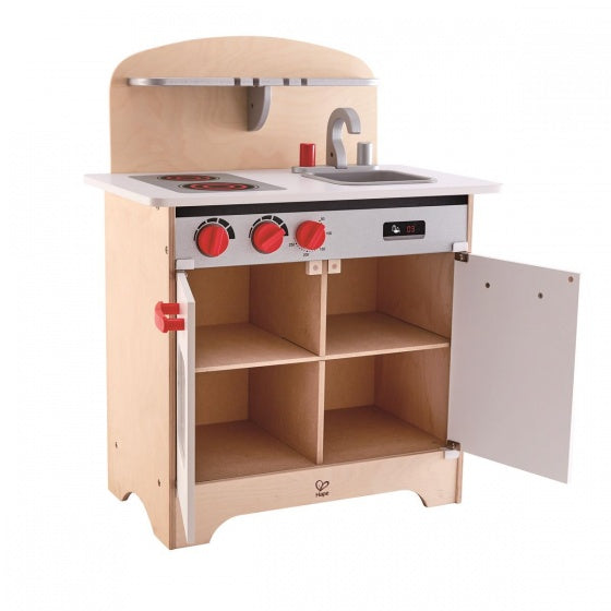 houten keuken blank 70