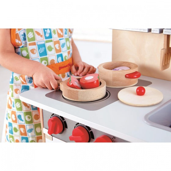 houten keuken blank 70