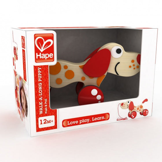 houten trekdier hond 23