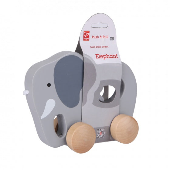 houten trekdier olifant 14