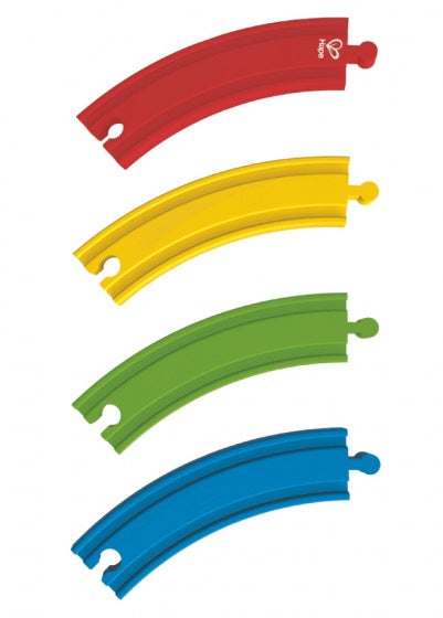 houten uitbreiding treinbaan Rainbow 4-delig